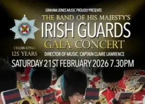 Irish Guards Band concert in Epsom